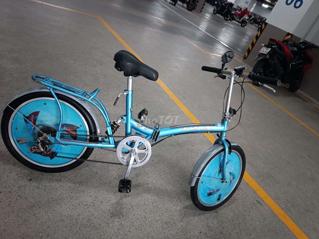 Xe thể thao gấp gọn 20in bãi Nhật như hình còn mới