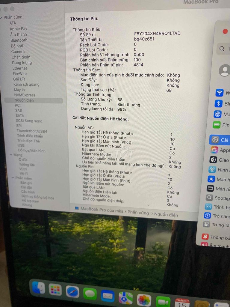 Apple MacBook Pro 14 inch M1 Pro 16GB Xám. Mua bán Laptop tại Quận Cầu Giấy Hà Nội được đăng bởi le hieu hình 1