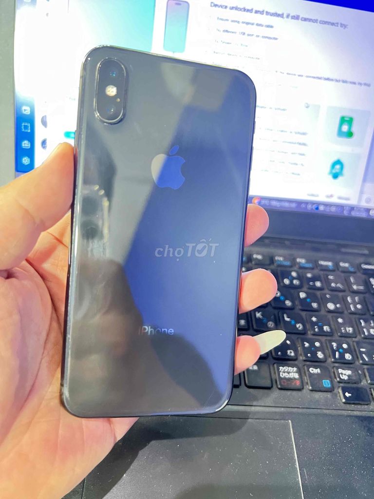 iPhone X 64GB Đen Like New. Mua bán Điện thoại tại Quận Hai Bà Trưng Hà Nội được đăng bởi Phạm huy hoàng hình 1