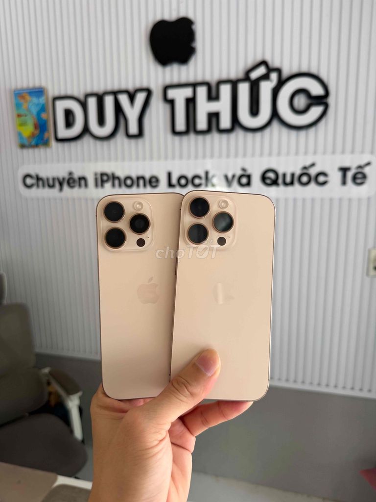 Apple iPhone 16 Pro 128-256GB Vàng Mỹ pin 91% đẹp. Mua bán Điện thoại tại Quận Ninh Kiều Cần Thơ được đăng bởi Duy Thức chuyên iphone Lock Cần Thơ hình 1