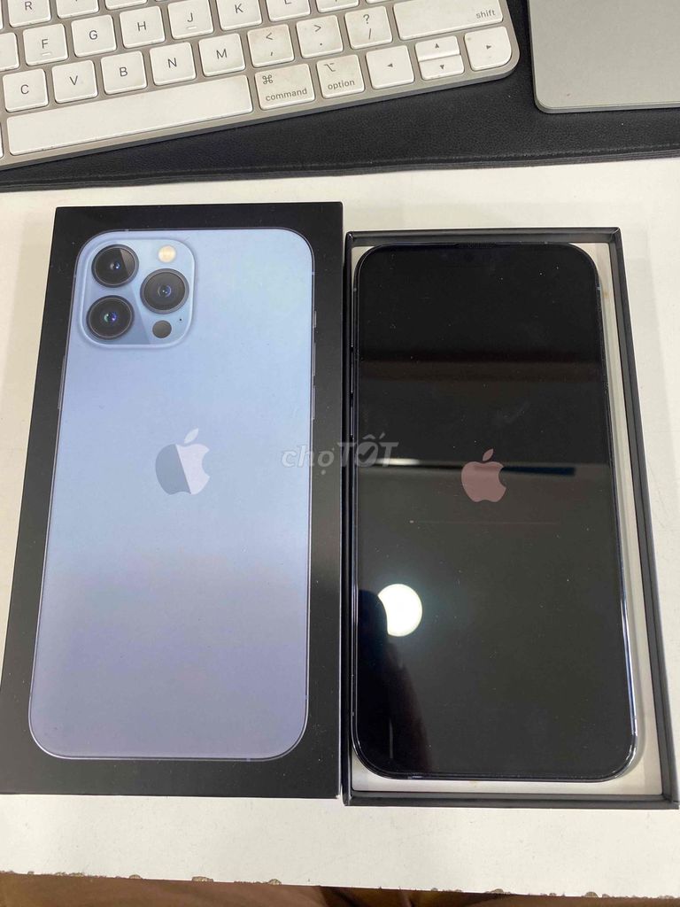 Apple iPhone 13 Pro Max 128GB Xanh Sierra Mới. Mua bán Điện thoại tại Quận Bình Thạnh Tp Hồ Chí Minh được đăng bởi May Cat hình 1