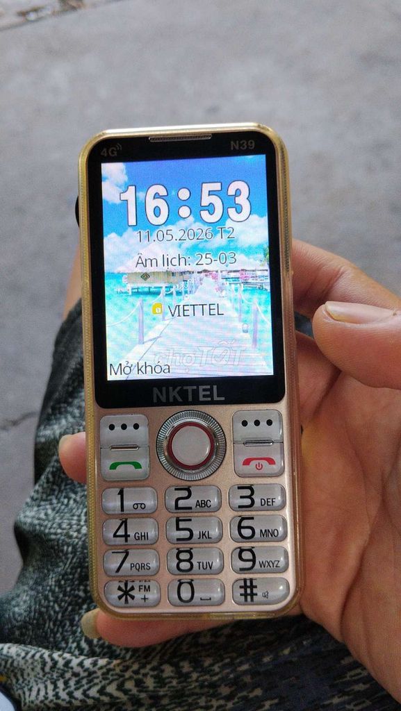 NKTEL N39 Vàng đồng. Mua bán Điện thoại tại Huyện An Dương Hải Phòng được đăng bởi Phan Văn Duy hình 1