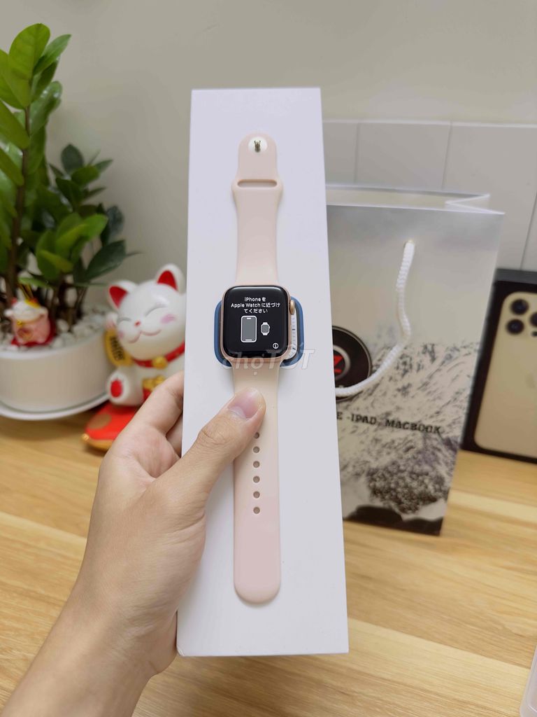 Apple Watch SE1/40 nhôm hồng, trắng đẹp keng