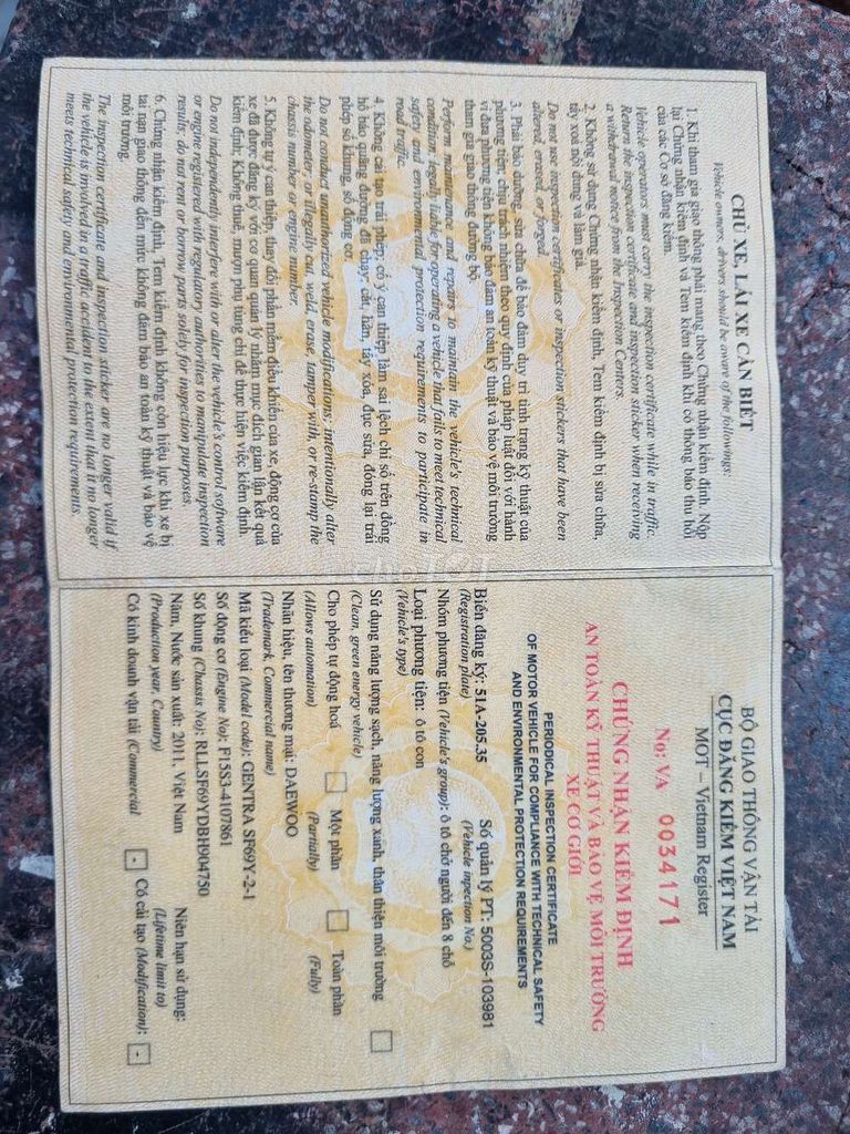 Dawoo gentea2011 - 10. Mua bán Ô tô tại Thị xã Bến Cát Bình Dương được đăng bởi Lâm Văn Kỳ hình 13