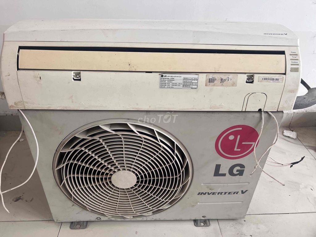 Máy lạnh LG 1 HP Trắng Đã qua sử dụng. Mua bán Máy lạnh, điều hoà tại Huyện Đức Hòa Long An được đăng bởi Nhơn hình 1