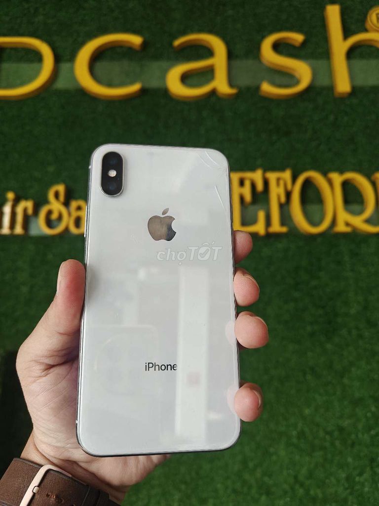 Apple iPhone X 64GB Trắng. Mua bán Điện thoại tại Quận 5 Tp Hồ Chí Minh được đăng bởi Thiên phúc hình 1