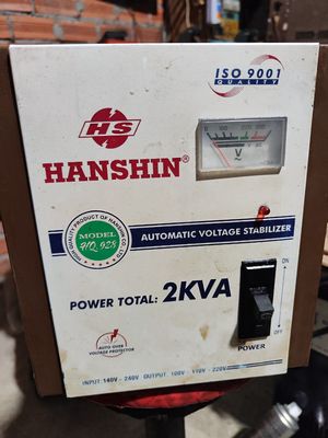 bán ổn áp cũ hiệu Hanshin 2kva zin hoạt đông tốt. Mua bán Đồ chuyên dụng, Giống nuôi trồng tại Thành phố Thủ Đức Tp Hồ Chí Minh được đăng bởi TKD nhuong