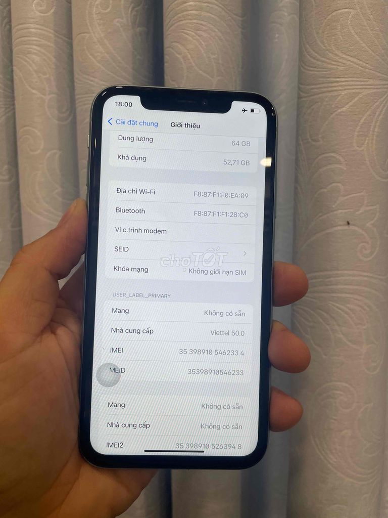 Bán iphone 11 64gb Mất ime