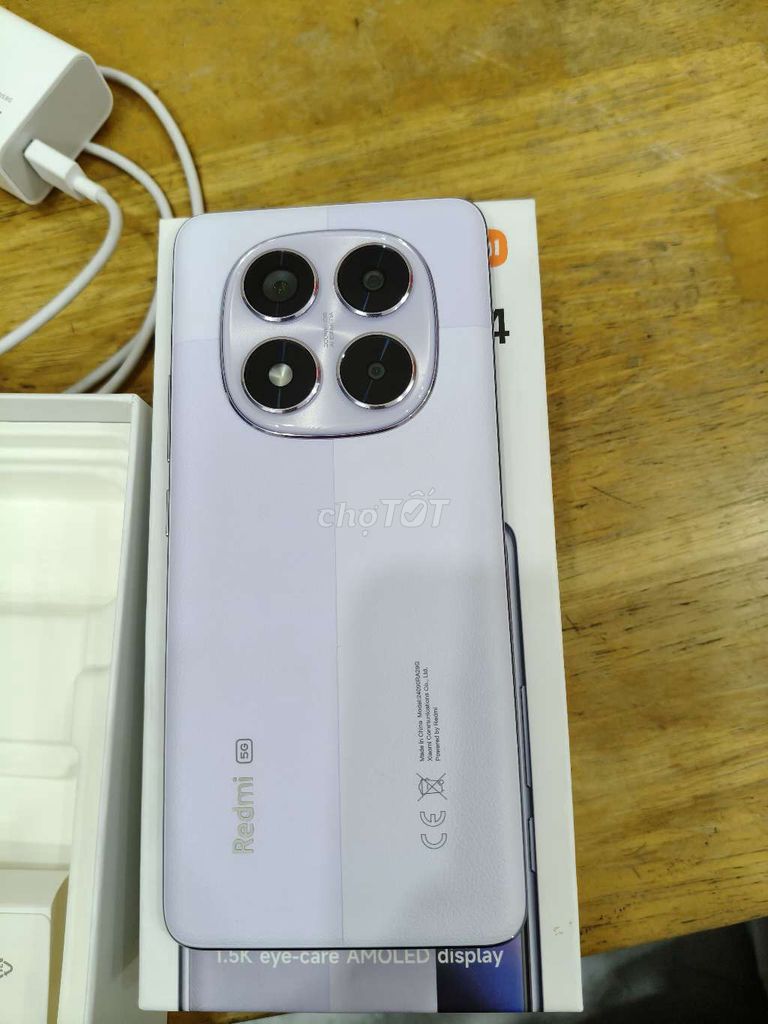 Xiaomi Redmi Note 14 Pro 5G 8GB/256GB Tím. Mua bán Điện thoại tại Quận Gò Vấp Tp Hồ Chí Minh được đăng bởi Trường  hình 1