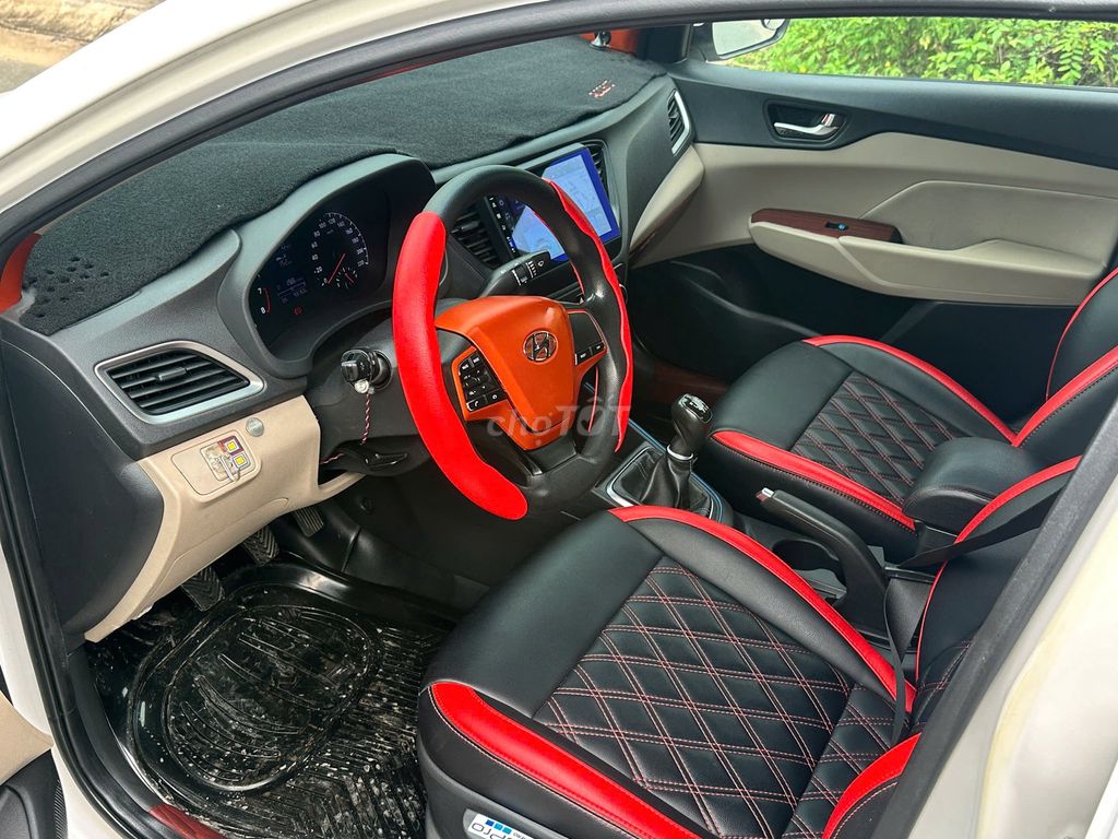 Hyundai Accent 2019 số sàn, màu trắng full đồ chơi. Mua bán Ô tô tại Quận Gò Vấp Tp Hồ Chí Minh được đăng bởi Việt 8080 hình 7