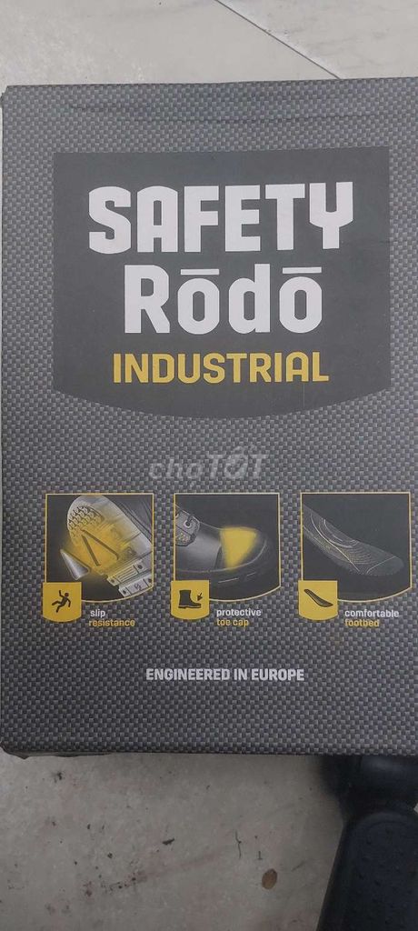 Giày bảo hộ Rodo Nam size 41Đen. Mua bán Giày dép tại Huyện Hòa Vang Đà Nẵng được đăng bởi Minh Tâm  hình 1