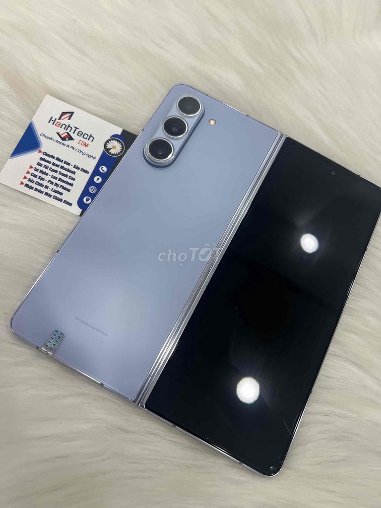 Samsung ZFlod 5 12/256gb màu Xanh. Mua bán Điện thoại tại Quận 3 Tp Hồ Chí Minh được đăng bởi Hạnh Tech hình 1