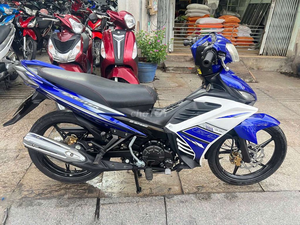 Yamaha Exciter 135 2014 Сине-белый 90%
