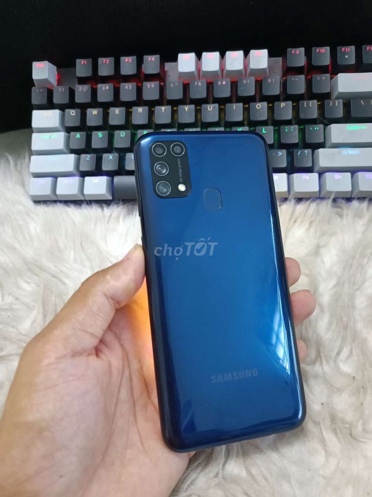 SAMSUNG M31 6GB.128GB PIN 6000 EXYNOS 9611 FULL CN. Mua bán Điện thoại tại Quận Bình Thạnh Tp Hồ Chí Minh được đăng bởi Dân Mobile hình 1