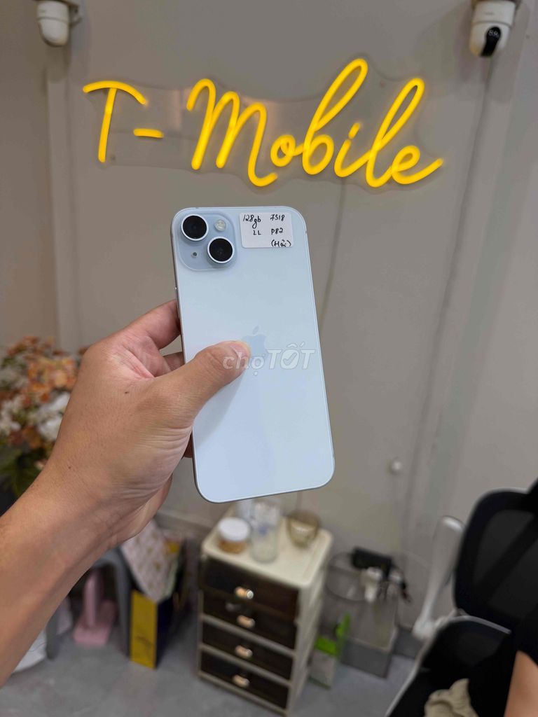 15 Plus 128gb xanh zin đẹp. pin trâu pin 87. Mua bán Điện thoại tại Quận Thanh Xuân Hà Nội được đăng bởi Ngô Tráng T Mobile hình 1