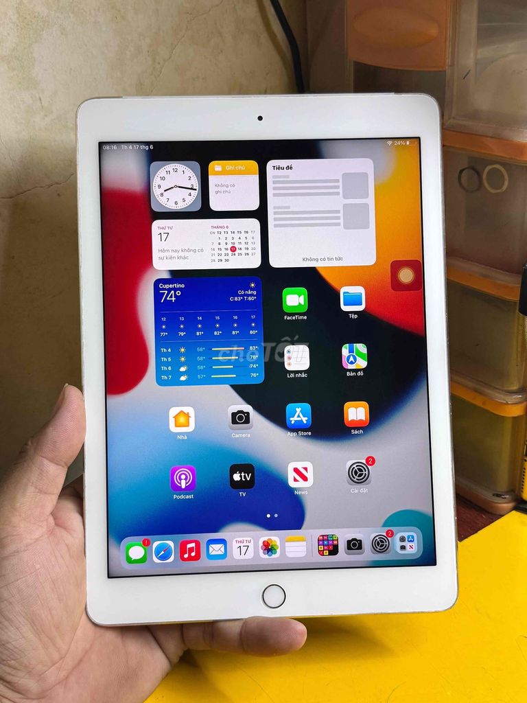 iPad Air 2 64GB ban wifi (giá 1000k). Mua bán Máy tính bảng tại Quận Tân Bình Tp Hồ Chí Minh được đăng bởi Chuyên Bán Đồ 2hand hình 1