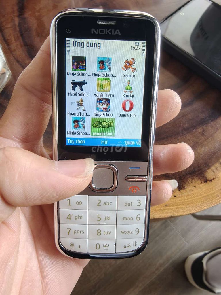 Nokia C5-02 5.0mpx Trắng bạc. Mua bán Điện thoại tại Thành phố Đà Lạt Lâm Đồng được đăng bởi nam hình 1