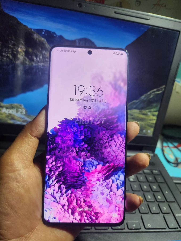 Samsung Galaxy S20 Plus 8GB/128GB Đen. Mua bán Điện thoại tại Thành phố Thủ Đức Tp Hồ Chí Minh được đăng bởi Điện thoai giá rẻ hình 1