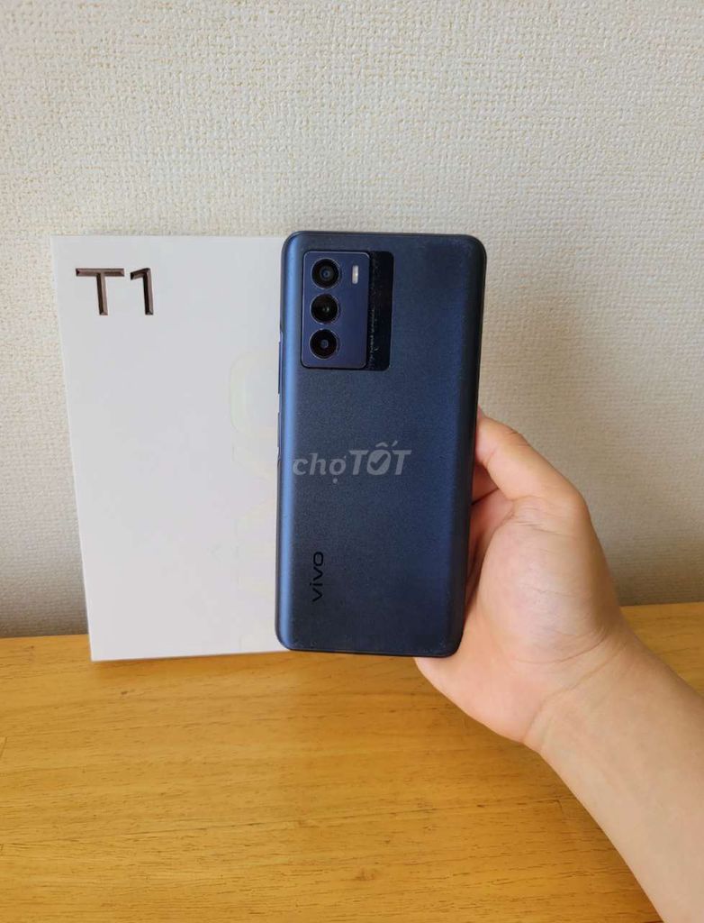 Vivo T1 5G Fullbox ram 8/128GB 2sim Snap 778G gl. Mua bán Điện thoại tại Quận Tân Phú Tp Hồ Chí Minh được đăng bởi NDT hình 1