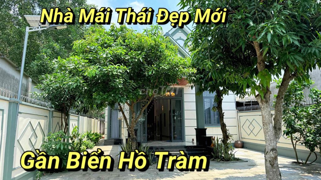Nhà Mái Thái 500m2 Gần Biển Hồ Tràm