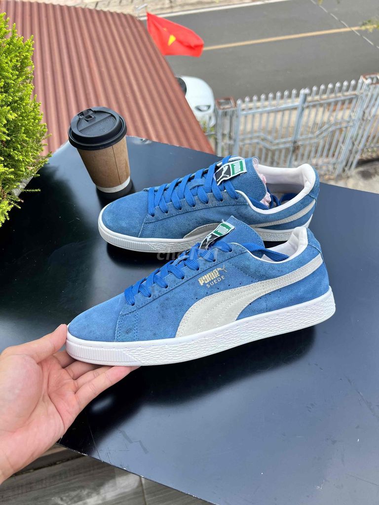 Giày size 42 chính hãng Puma Suede Da lộn. Mua bán Giày dép tại Thành phố Bắc Giang Bắc Giang được đăng bởi Giày Si chính hãng nhập Thái trực tiếp  hình 1