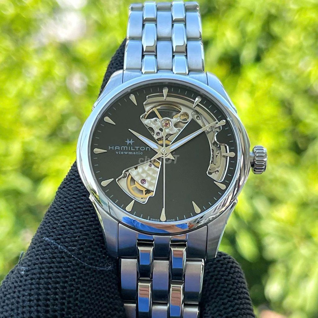 HAMILTON JAZZMASTER OPEN HEART H32215130