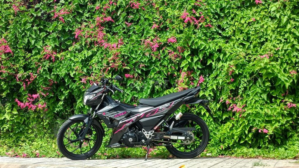 Suzuki Raider 2018 Đen up full satria máy zin. Mua bán Xe máy tại Thành phố Long Xuyên An Giang được đăng bởi Hoàng Khải hình 1