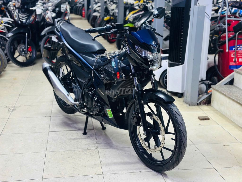 XE MÁY THỊNH PHÁT - RAIDER 150 XANH ĐEN ĐI LƯỚT. Mua bán Xe máy tại Quận Bắc Từ Liêm Hà Nội được đăng bởi XE MÁY THỊNH PHÁT XE LƯỚT GIÁ RẺ hình 2