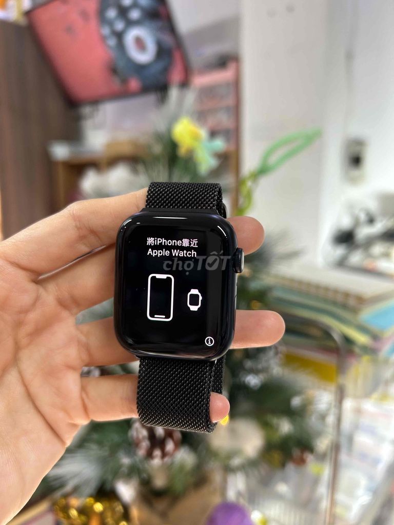 Apple Watch Series 7 Đen 45mm Chưa Active. Mua bán Thiết bị đeo thông minh tại Quận 5 Tp Hồ Chí Minh được đăng bởi A C V N hình 1