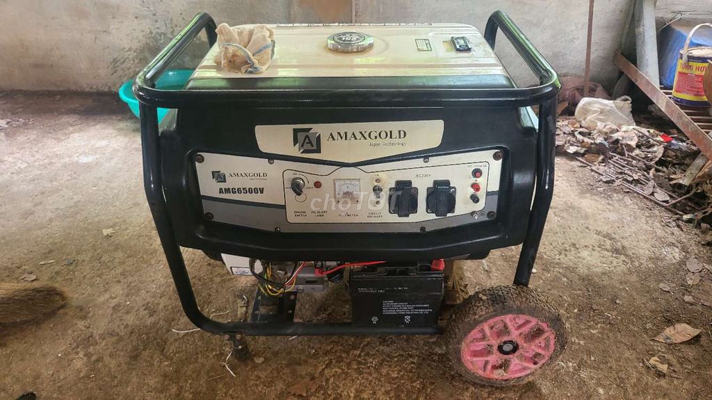 Máy phát điện AMAXGOLD AMG6500V 5kw Trắng. Mua bán Nội thất, đồ gia dụng khác tại Huyện Ba Vì Hà Nội được đăng bởi Trần hưng thành  hình 1