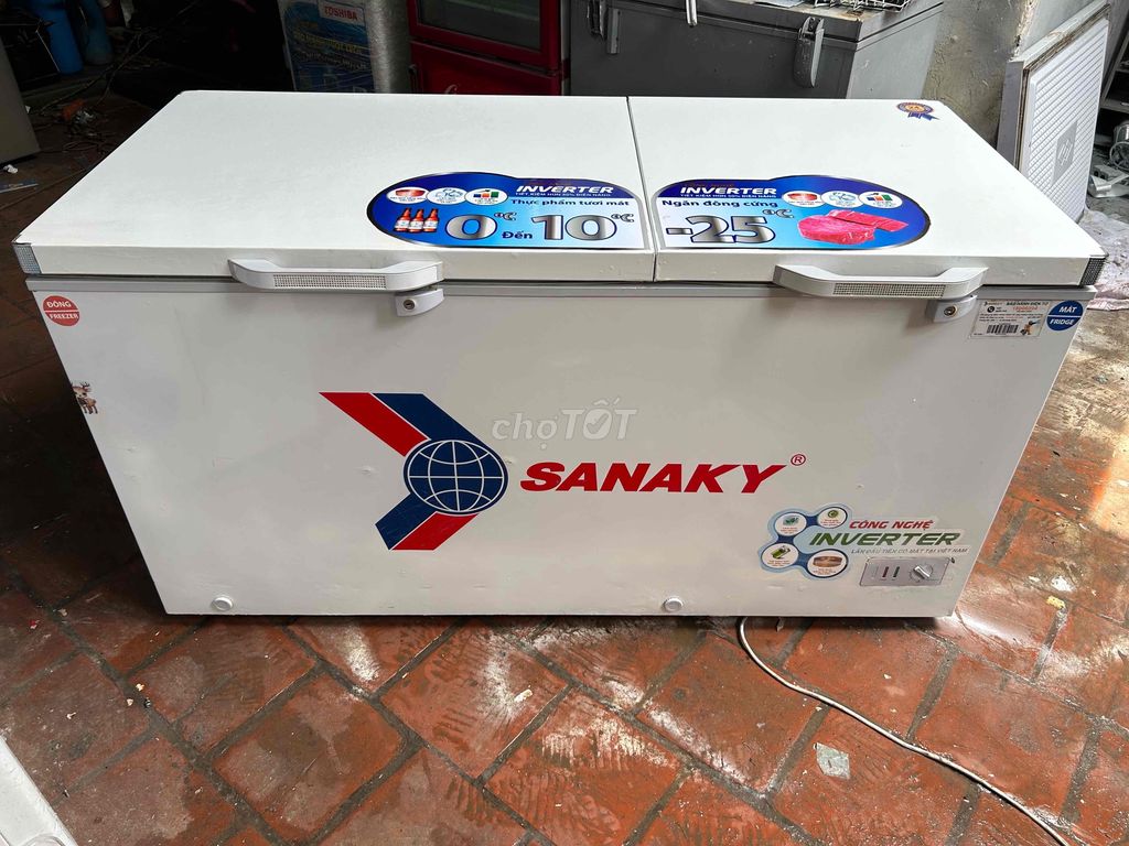 TỦ ĐÔNG SANAKY 660lít .2 chế độ . máy zin 100%