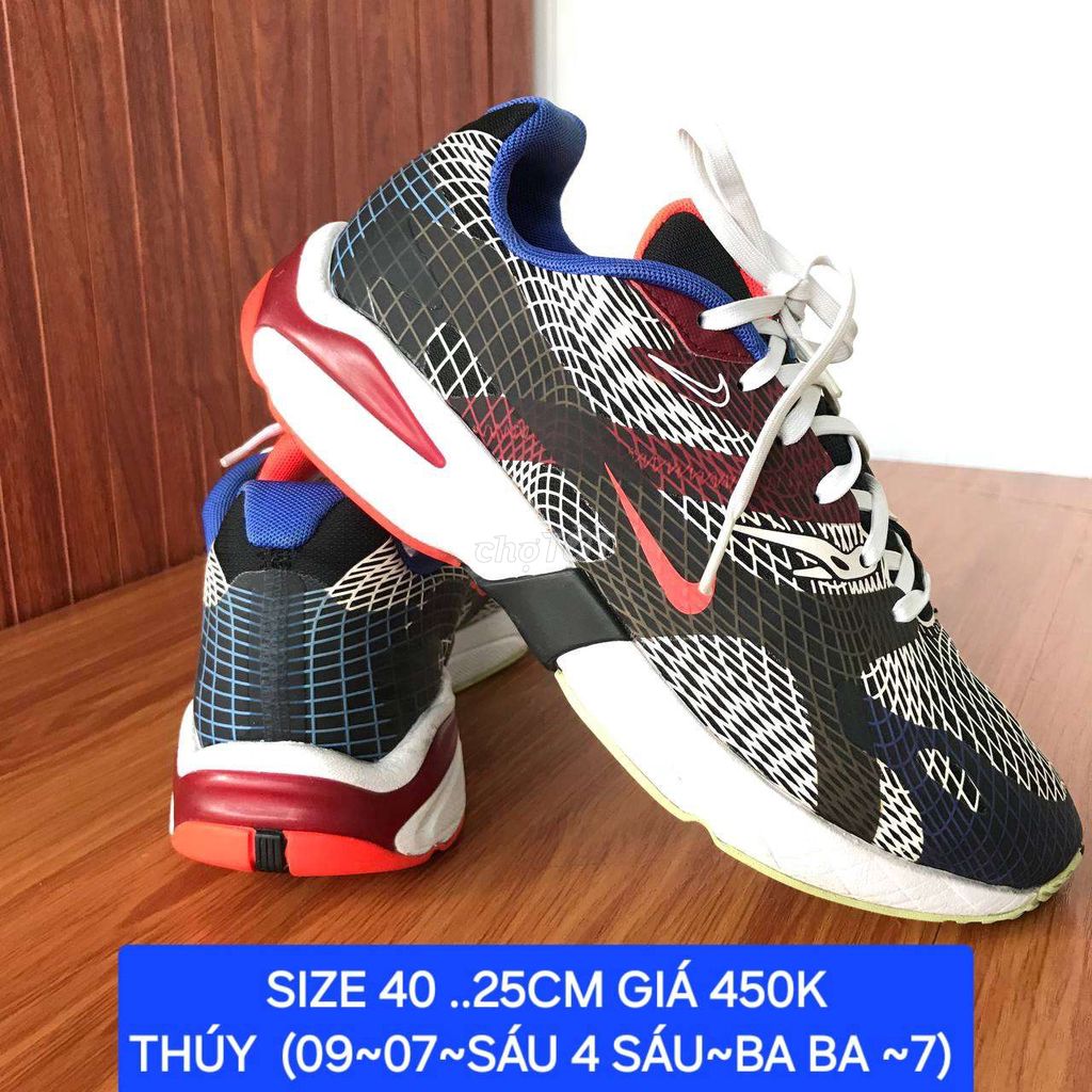 GIÀY THỂ THAO HIỆU NIKE, SIZE 40,NHẸ NHÀNG, MỚI