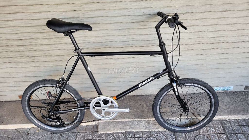 Xe đạp bãi nhật khung thép mini velo bánh 20