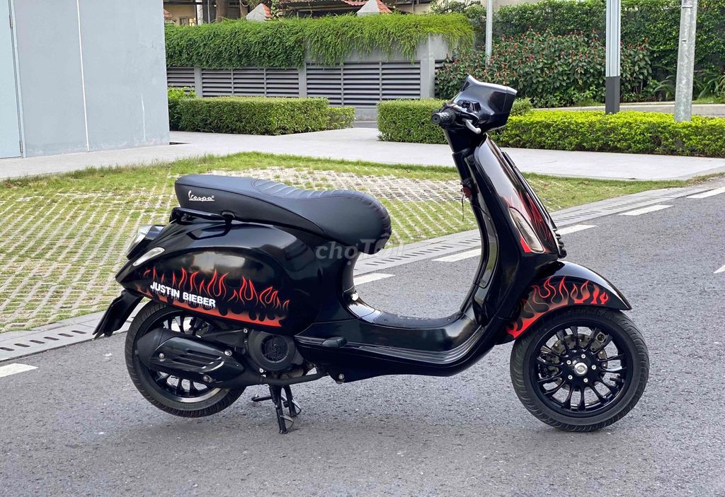 Vespa Sprint Mix Style Justin Bieber đen bóng. Mua bán Xe máy tại Quận Gò Vấp Tp Hồ Chí Minh được đăng bởi Cửa hàng xe máy văn phúc hình 1