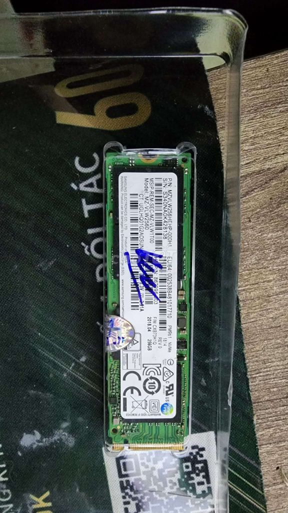SSD M2 Samsung MZ-V7E250 256GB. Mua bán Linh kiện (RAM, Card...) tại Quận Bình Tân Tp Hồ Chí Minh được đăng bởi nguyễn phương Lâm hình 1