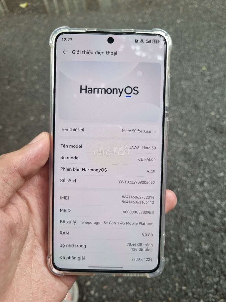 Huawei Mate 50 bản giới hạn. Mua bán Điện thoại tại Quận Hà Đông Hà Nội được đăng bởi Hà Đông hình 1