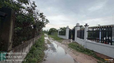 Đất thổ cư Bàu Công, Tân Mỹ, Đức Hoà, Long An