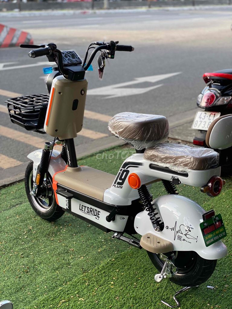 xe đạp điện i9 chính hãng AIMA. Mua bán Xe điện tại Quận Sơn Trà Đà Nẵng được đăng bởi Khánh Duy hình 6