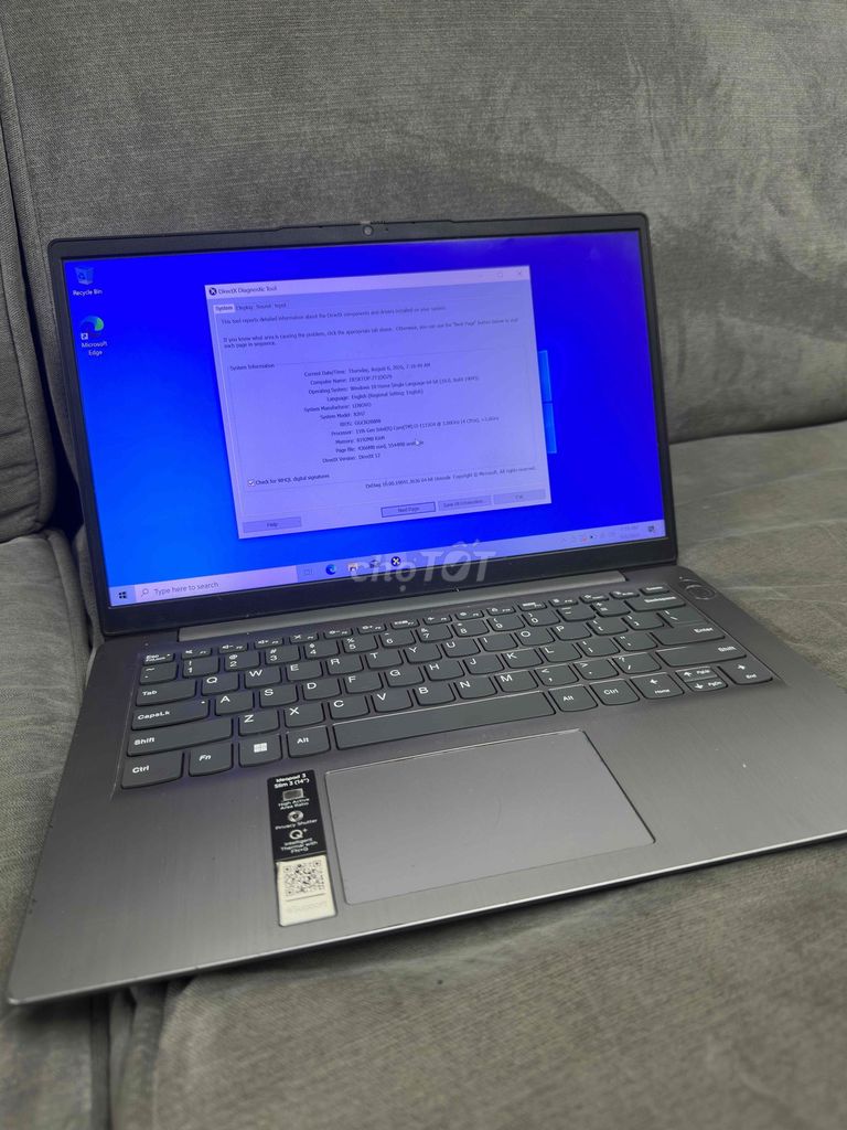 Lenovo Ideapad 3 i3-1115G4 8GB/512GB Full HD. Mua bán Laptop tại Quận Đống Đa Hà Nội được đăng bởi HQ Computer Chùa Láng hình 1