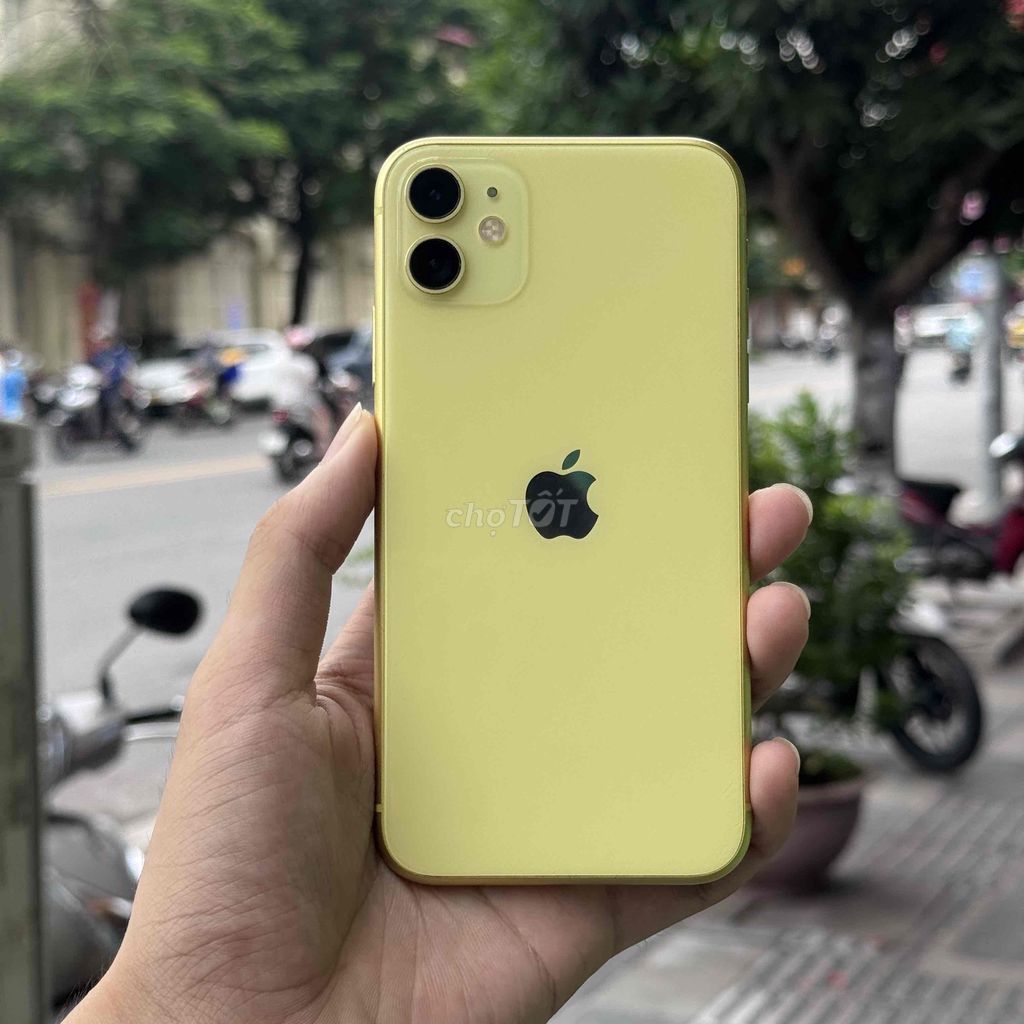 💗 iPhone 11 | 64GB | Vàng | Giá Tốt Trong Tầm Giá. Mua bán Điện thoại tại Quận Ngô Quyền Hải Phòng được đăng bởi minmobile HP hình 1