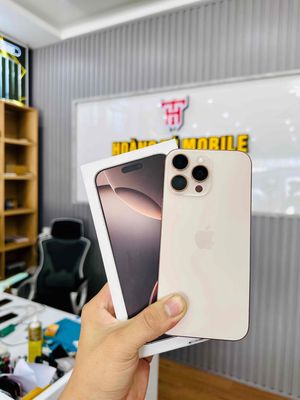 Iphone 16 Pro Max Vàng sa mạc 256G VN. Mua bán Điện thoại tại Quận Thanh Khê Đà Nẵng được đăng bởi Hoàng Tú Mobile