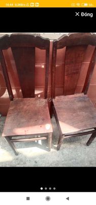 2 ghế gỗ xưa
