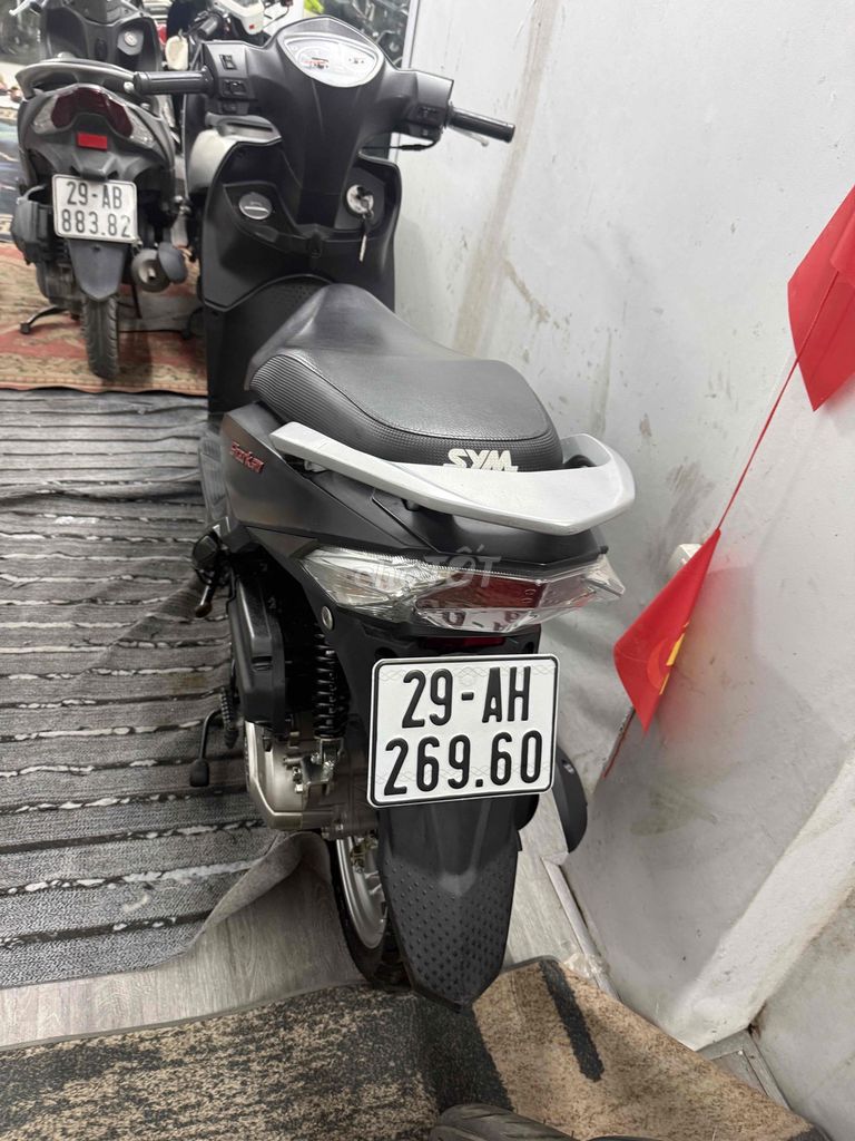 SYM Shark 50cc 2026 черный матовый 396 км