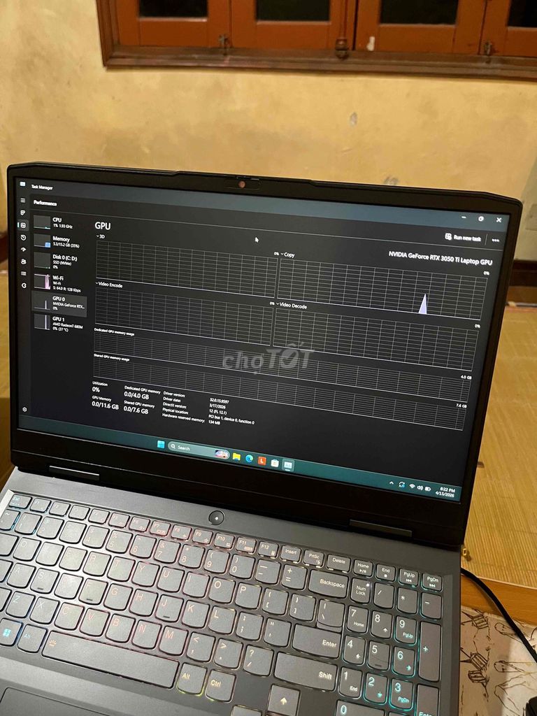 Lenovo IdeaPad Gaming 3. Mua bán Laptop tại Quận Hoàng Mai Hà Nội được đăng bởi Nam hình 1