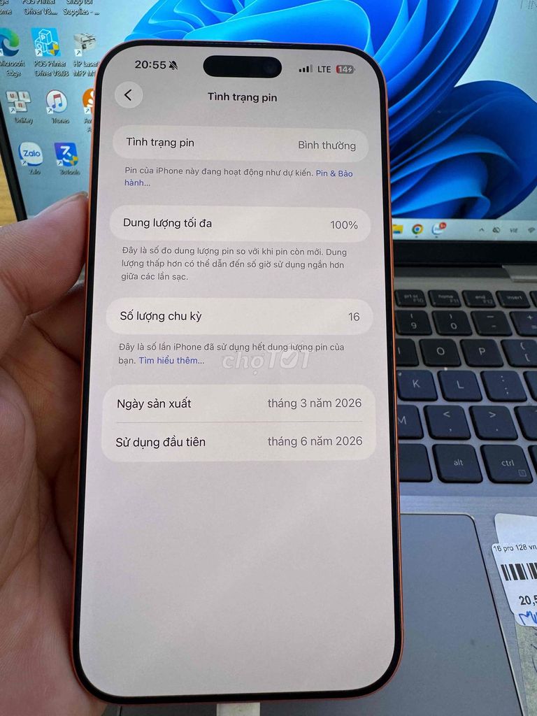 Apple iPhone 17 Pro Max 256GB Cam 99% zin áp. Mua bán Điện thoại tại Quận 6 Tp Hồ Chí Minh được đăng bởi QUỐC THIÊN BÁN GÓP 0 ĐỒNG  hình 1