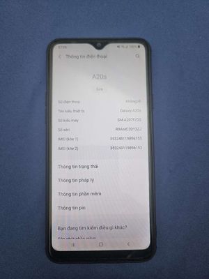 Samsung a20s. Mua bán Điện thoại tại Quận Hà Đông Hà Nội được đăng bởi Nguyễn Nam