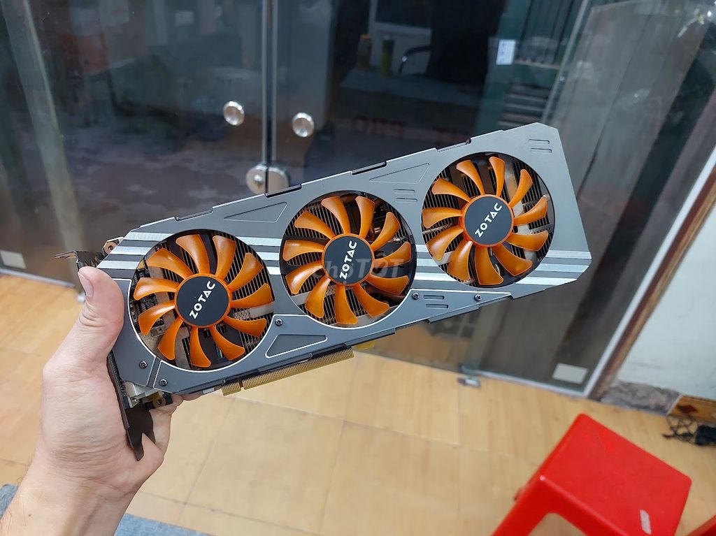 Card GTX 980 4GB D5 3 Fan đẹp, mạnh hơn gtx 1060. Mua bán Linh kiện (RAM, Card...) tại Quận Đống Đa Hà Nội được đăng bởi Hoàng Tiến hình 1