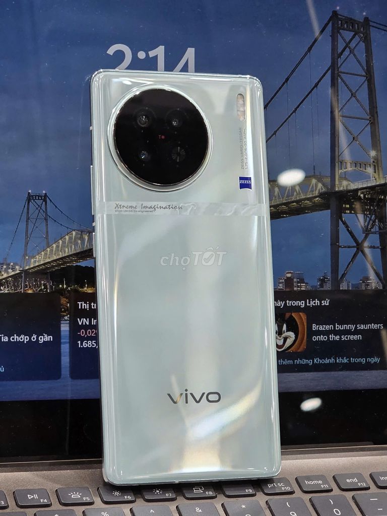 Vivo x90s bản nội địa 12-256gb màu xanh 98%. Mua bán Điện thoại tại Quận Đống Đa Hà Nội được đăng bởi Hiếu Android Shop hình 1
