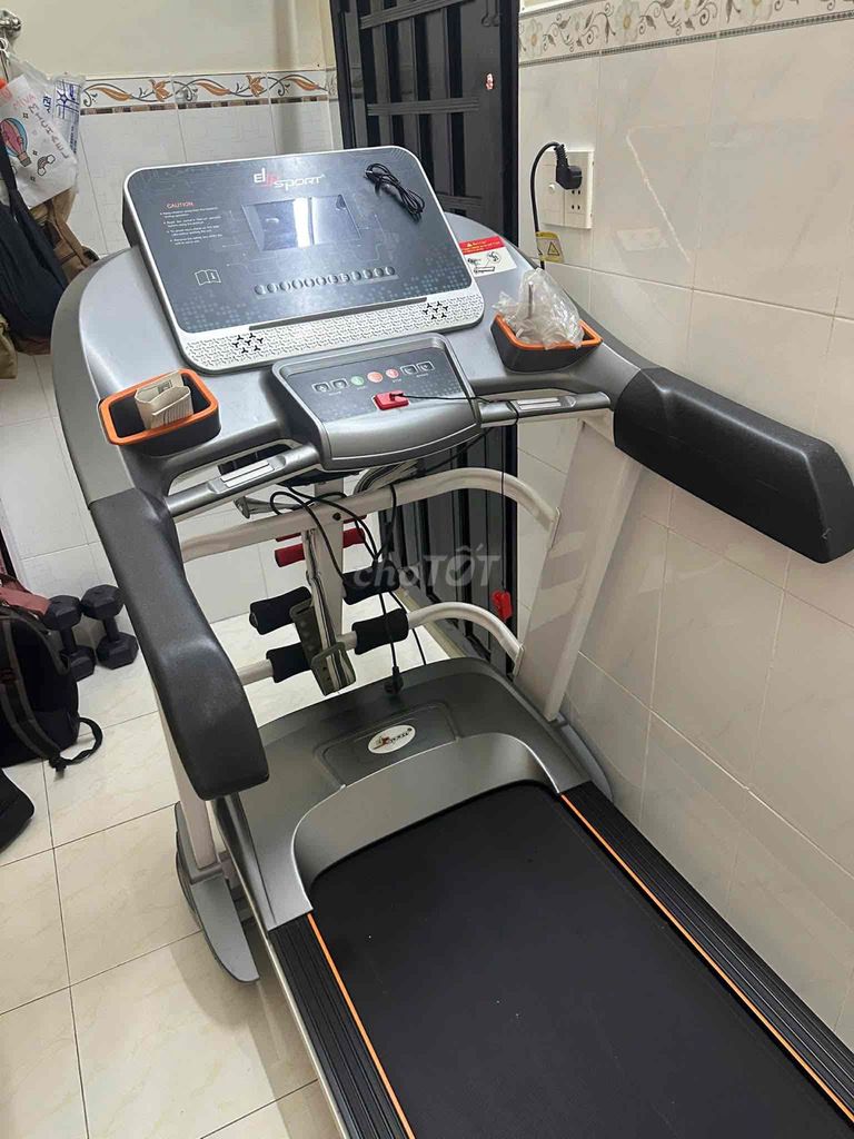 Máy chạy bộ Elip Aurora Đen 150kg. Mua bán Đồ thể thao, Dã ngoại tại Huyện Hóc Môn Tp Hồ Chí Minh được đăng bởi Hưu Thanh hình 1