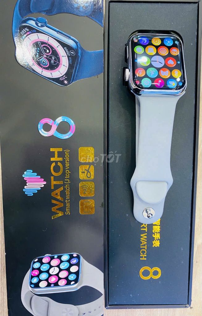 J Top Version 8 Xám. Mua bán Thiết bị đeo thông minh tại Quận Thanh Khê Đà Nẵng được đăng bởi Bao Ngan Ton Nu hình 1